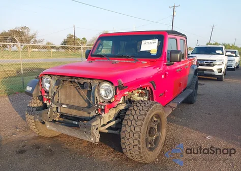 2020 Jeep Gladiator Sport S 4X4 from USA, damaged, VIN 00001C6HJTAG4LL12